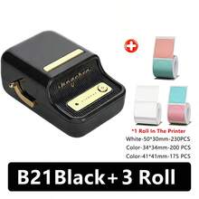 NIIMBOT B21 B1 Mini Portable Thermal Printer, Home/Office/Commercial Label Printer, Wireless Bluetooth Barcode & Photo Printer - Multicolor - View 12