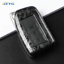 ABS 碳纖維風格汽車鑰匙保護套，適用於 Lexus NX IS RX ES GX LX LS UX GS 200 260 300 350 NX200 NX300 RX350 ES300 - 雷克薩斯A款 - 查看 12