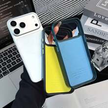 高品质点状内置N52磁吸手机壳，适用于 17 Pro Max、16、15、14、13、12、11、S26 Ultra、S25 Ultra、S24 Ultra、S23 Ultra，防指纹、防摔，支持无线充电，防震PC后盖 - 珠峰黑 - 查看 4