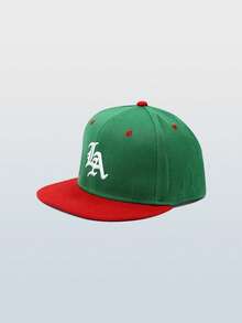 1pc Adjustable Outdoor LA Embroidered Hip Hop Baseball Cap, Suitable For Hiking, Climbing, Travel And Outdoor Sports,Beach,Holiday - Baseball Cap - View 8