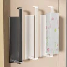 2/1 Set Toilettenpapierhalter, Toilettenpapierfach, Taschentuchbox, Toilettenpapierfach, Rollenhalter, Badezimmer Aufbewahrungsregal, ohne Bohren, auch für Handtücher, Frischhaltefolie, Kleiderbügel Aufbewahrung geeignet - Verschiedenfarbig - Übersicht 5