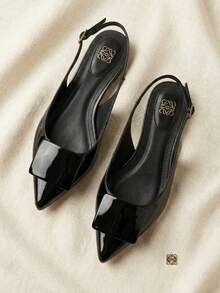 Women Flats - 黑色 - 查看 1