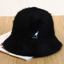 Hip-Hop Classic Kangol Bermuda Casual Bucket Hat CapSports Winter Warm Women Men UO5V - 黑色 - 查看 12