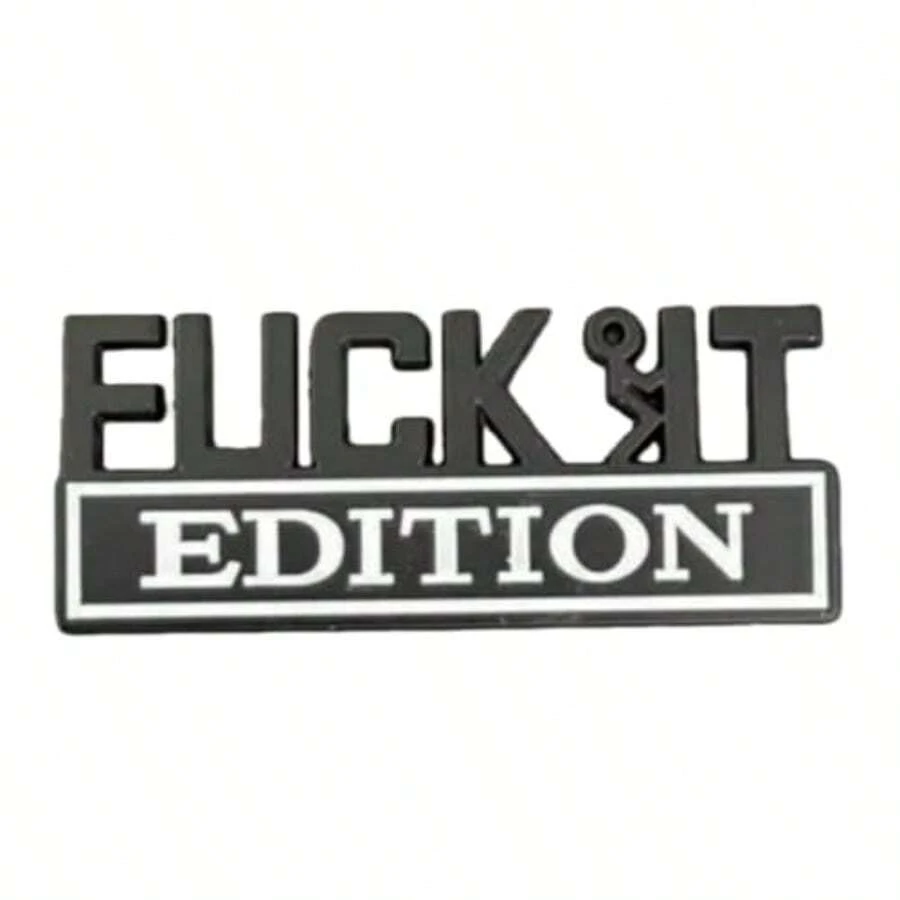 IT Edition Emblem Car Exterior Emblems Badge 3D Side Fender Rear Sticker Decal Cool Badge Decoration Decal For Men And Women Vehicle Exterior Replacement Accessories For SUV Truck Laptop D - D - 查看 1