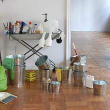 ダルトン Dulton Dalton H19-0047-12 Cubo galvanizado 3.6 galones (12 L) - Galvanizado - Ver 5