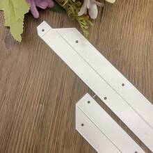 Các mảnh cắt kim loại, khuôn cắt hộp quà kẹo hình hoa, khuôn mẫu cắt, đồ thủ công làm sổ lưu niệm, trang trí album, giấy dập nổi, làm thiệp. - bạc - Xem 9