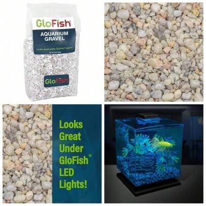 Pearlescent Aquarium Gravel 5 Pounds For Fish Tank Decor And Substrate