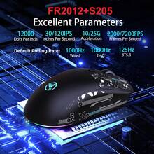 T90PRO 三模式充电底座无线鼠标，RGB 背光静音游戏鼠标，适用于台式机和笔记本电脑 - 查看 8