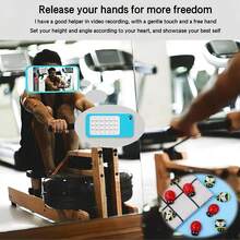 10/5/4/3/2/1个装硅胶手机吸盘，带24个粘性垫，易于拆卸和清洁，增强抓力，适用于各种安装表面 - 彩色 - 查看 5