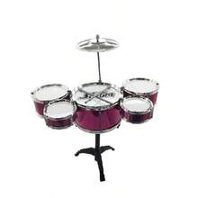 Educational Jazz Drum Set, Realistic Musical Jazz Drum Percussion Toy, Musical Instrument For Amateurs And Holiday Event - Multicolor - View 10