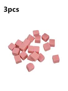 100/50pcs Mini Sponge Blocks - Manicure Accessories And Supplies (Including 4-Prong Tweezers). Tools For Nail Gel And Polish, Professional Reusable Nail Art Supplies, Manicure Tools And Instruments. Back To School Essential. Ombre Nail Sponge And Polish Applicator. - Multicolor - View 10
