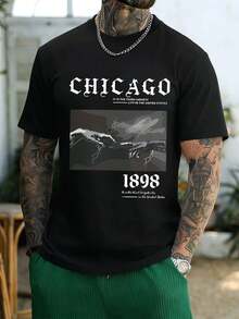 Camisetas para hombres - Negro - Ver 1