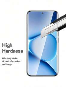 2片装超高清3D曲面钢化玻璃膜，9H硬度，适用于Redmi Note 15/14 Pro/13 Pro+、荣耀90/100/200/300/400、Magic 7/6/5 Lite Pro、X9A/X9B/X9C等机型，防爆防刮，支持指纹识别。 - 無色 - 查看 7