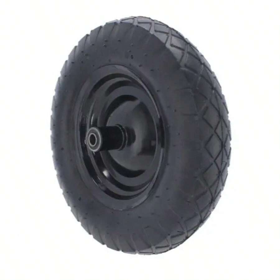 LLANTA NEUMÁTICA REFORZADA 16" X 4" MODELO 9192 ADIR | RUEDA PARA CARRETILLA Y EQUIPO DE CARGA - Negro - Ver 1