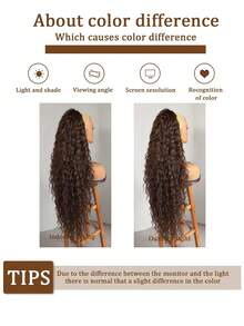 36 Inch Long Lightweight Fully Natural Curly Ponytail Braid, Black Color Synthetic Hair Extension Ponytail With Drawstring, Women Hair Accessories - Brown - View 9