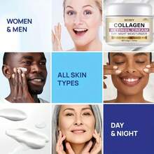 Xioimy 50克胶原蛋白高级面霜，质地柔滑，呈浅米色，滋养并提亮浅米色肤色，适合所有浅米色肤色，高端护肤，清爽不油腻。 - 數量 - 查看 2