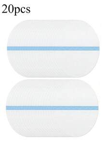 50 piezas de pegatinas para levantar los muslos, pegatinas transparentes e invisibles para el cuello para mujeres. Pegatinas ovaladas transparentes para levantar la piel de los muslos internos. Adecuado para la playa, la piscina y correr para evitar la fricción. - transparente - Ver 8