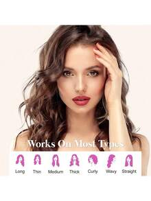 长款免加热卷发棒套装 | 睡眠护发不伤发卷发棒 | 居家夜间造型专用 | 适合细软发质的男女 | 节日美发礼品 - 彩色 - 查看 6