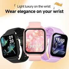 2026 New Multifunctional Smartwatch, 260mAh Large Capacity Battery, Ultra-Low Power Chip, Customizable Dial, Calling And Music Playback, Multiple Sports Modes, Remote Camera And Music Control, Suitable As Gift For Couples - View 3