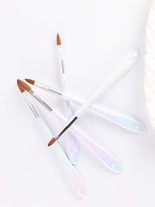 Bộ 5 cọ vẽ móng nghệ thuật hình nàng tiên cá, cọ nối móng acrylic cán vảy cá dùng cho thiết kế móng nghệ thuật. - Nhiều màu - Xem 8