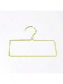 Bộ 5/10 móc treo quần áo bằng sắt mạ vàng kiểu Bắc Âu, đa năng, dùng để treo khăn, khăn quàng cổ và quần áo. - Vàng - Xem 5