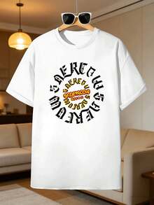 Men Plus Size T-Shirts - White - View 2