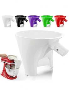 厨房搅拌机漏斗，厨房助手配件，搅拌机面粉漏斗，洗碗机适用 - 查看 1