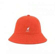 Hip-Hop Fashion Classic Kangol Bermuda Casual Bucket Hats CapSports Winter Warm 0HYD - 橘色 - 查看 3