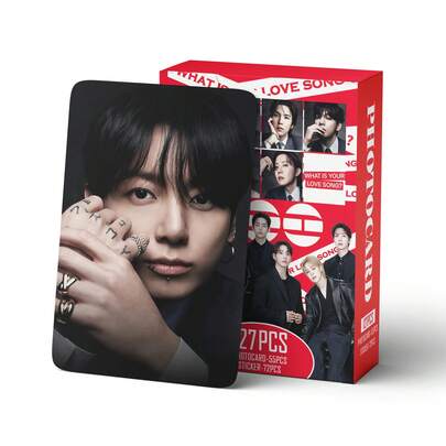 Tarjeta exclusiva del fansite BT ARIRANG WVS, coleccionable imprescindible para ARMY, regalo perfecto, decoración de funda de teléfono resistente al agua WVS/Weverse POB, decoración de cuaderno, pegatina