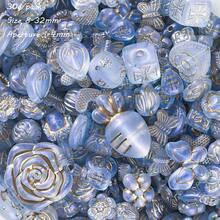 Acrylic Transparent Mixed Beads Handmade DIY Phone Strap Accessories, Bracelet & Pendant Supplies - Multicolor - View 4