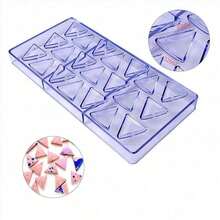 34pcs Chocolate Mold Set With 100pcs Chocolate Sticks, Home Kitchen Chocolate Candy Baking Tools, Pastry Making Supplies - Clear - View 37