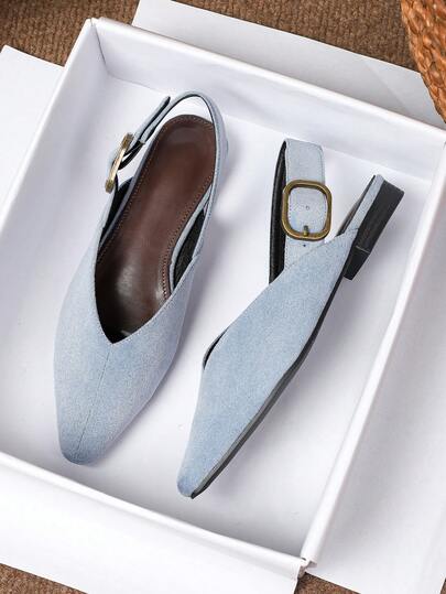 حذاء لوفر مسطح بتصميم مربع للربيع/الصيف 2026، كاجوال بنعل ناعم بطراز بريطاني، سهل الارتداء للنساء، مقاسات كبيرة 42-44