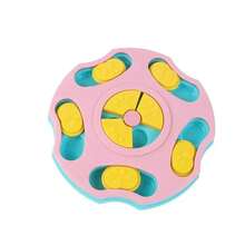 Dog Puzzle Toys Slow Feeder Interactive Increase Puppy IQ Food Dispenser Slowly Eating NonSlip Bowl Pet Cat Dogs Training Game - hồng1 - Xem 14