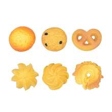 Bộ 6 món đồ chơi bóp mềm hình bánh quy mùa hè mới ra mắt năm 2026, thích hợp cho các bữa tiệc, sinh nhật, lễ tốt nghiệp, quà tặng mùa hè, món quà hoàn hảo. - Nhiều màu - Xem 1