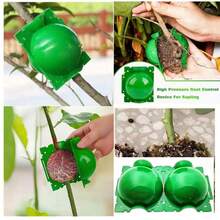 10pcs Reusable Plastic Plant Propagation Box, Durable Rooting Tool For Gardening Hobbyists And Plant Lovers, Cutting, Grafting, Air Layering, Plant Propagation Supplies - B - View 2