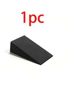 2件/1件瑜伽斜板，健身负重训练斜板，EVA提踵拉伸楔形垫，可调节斜板深蹲垫，小腿拉伸板，带斜板装置的防滑瑜伽砖，家用健身腿部力量训练器材，改善平衡和肌肉稳定性 - 黑色 - 查看 9