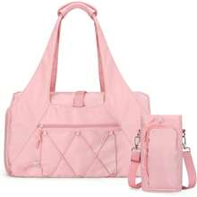 Unisex Yoga Fitness Bag With Water Bottle Holder, Shoe Compartment, Wet & Dry Separation Pockets, Adjustable Yoga Mat Strap, Large Capacity Multi-Function Gym Bag, Yoga Tote Bag, Fitness Travel Bag - Multicolor - View 15