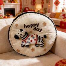 1 chiếc đệm ghế hình chó hoạt hình dày dặn, đệm ngồi vuông/tròn, đệm lưng cho nhà/văn phòng, chiếu tatami. - Nhiều màu - Xem 10