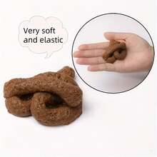 5pcs Realistic Dog Poop Prank Prop, Durable Brown PVC Material, Soft Texture, Suitable For Gardening Decor, Photo Props, Adult Parties, Pranks And Novelty Gifts - Prank - View 6