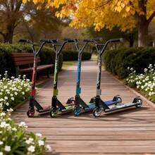360° Rotating Handlebar Freestyle Scooter, ABEC-7 Bearing Competition Commuter Scooter, Random Color - Multicolor - View 1