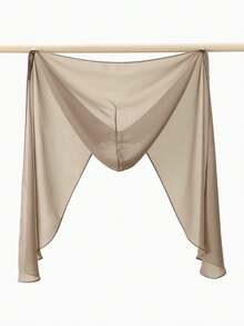 1pc Women's Chiffon Headscarf With Magnetic Clasp, All-In-One Premium Chiffon Hood, Lightweight & Breathable, Suitable For All Seasons - Multicolor - View 8