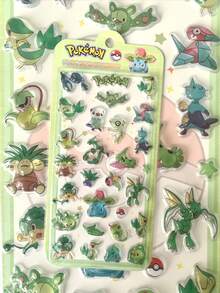 Những miếng dán 3D mềm mại này có hình ảnh hàng loạt các nhân vật nổi tiếng với chủ đề điện vàng và cỏ xanh! Chúng có lớp phủ kim tuyến lấp lánh, lớp phủ trong suốt cao tạo hiệu ứng bóng bẩy, chống thấm nước và chống mài mòn mà không để lại cặn, rất thích hợp để tự trang trí sổ tay, ốp điện thoại và văn phòng phẩm. Chúng kết hợp hoàn hảo giữa nét hoài cổ và sự đáng yêu ấm cúng! - Nhiều màu - Xem 6