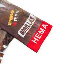 UCI BORA Áo đạp xe đường trường mùa hè JUMBO nhanh khô, thoáng khí, dáng ôm. - màu đen - Xem 6