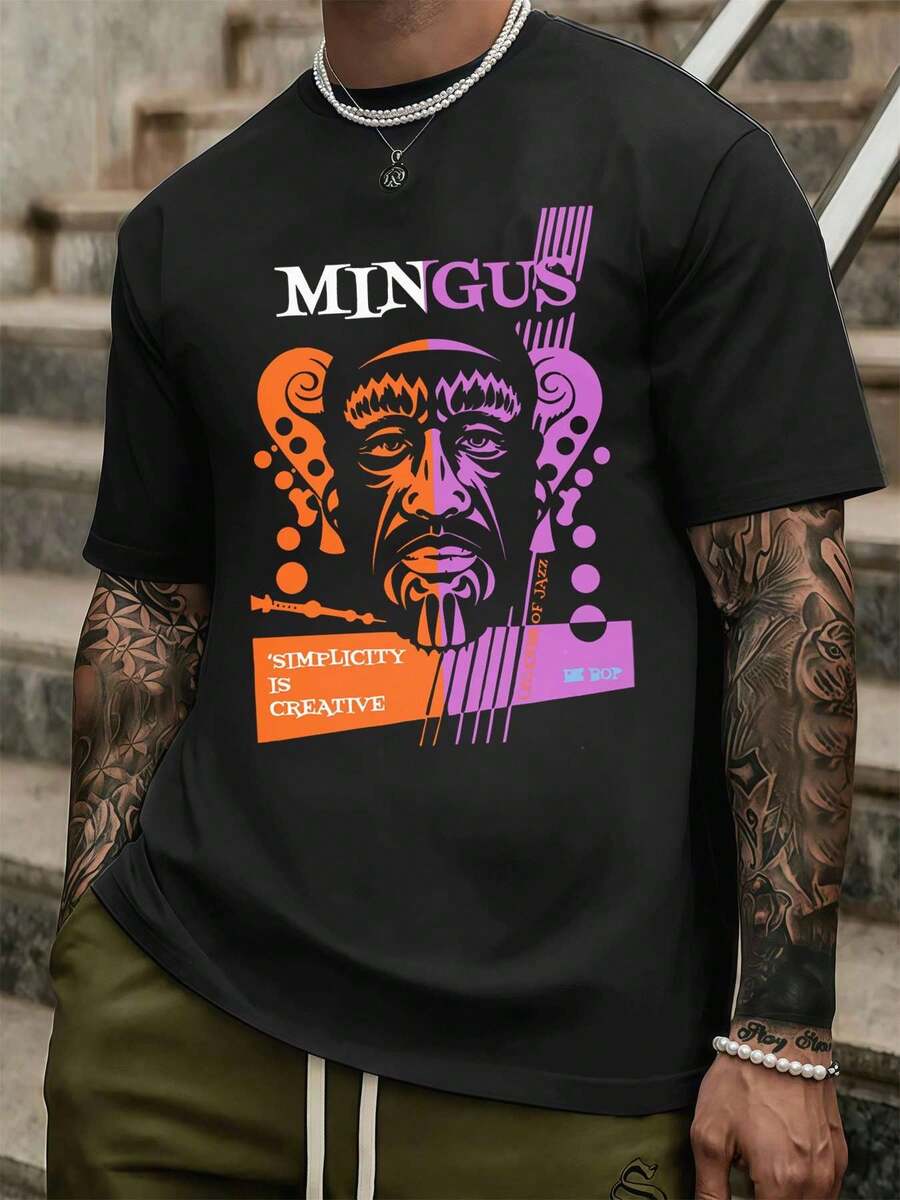Men T-Shirts - Black - View 1