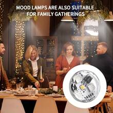 4pcs/2pcs Battery Powered RGB Underwater LED Lights, High Quality Remote Control Submersible LED Lights For Fish Tank, Pond, Wedding, Party, Accessories And Attachments - Multicolor - View 3
