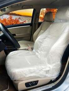 100pcs Disposable Car Seat Protector Pads, Multi-Functional Anti-Stain & Anti-Scratch, Suitable For Commercial And Household Use, Fit All Vehicle Models - A - View 2