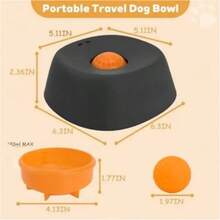 1 quả bóng liếm chống trượt cho chó, bát ăn chậm giảm lo âu có bóng lăn, đồ chơi thảm liếm bằng silicon, phù hợp cho mọi loại chó và mèo, bát liếm chống tràn, đồ chơi liếm tương tác. - đen - Xem 15