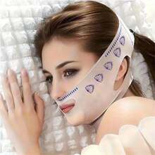 Kit Of 3 V-Line Facial Shaping Bands – Lifting Band For Face/Chin And Jawline Contouring - 1 個單位 - 查看 7