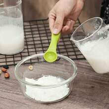 5pcs Measuring Spoon Set, Includes Marked Measuring Spoon, Soup Spoon, Teaspoon, Milk Powder Spoon, Seasoning Spoon - Multicolor - View 2