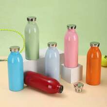 500毫升真空保温瓶，不锈钢材质，保冷保暖两用。 - 彩色 - 查看 4